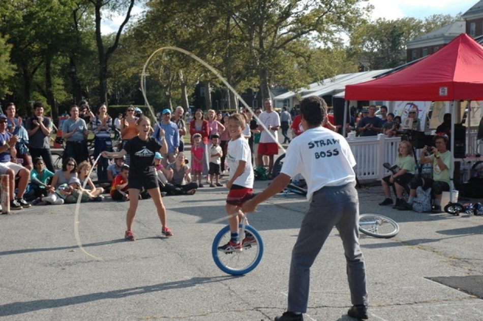 NYC Unicycle Festival Governors Island